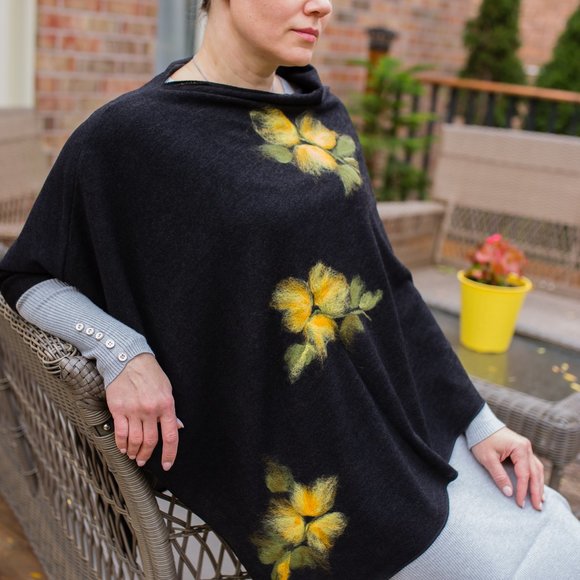Black Poncho - Picture 1 of 6